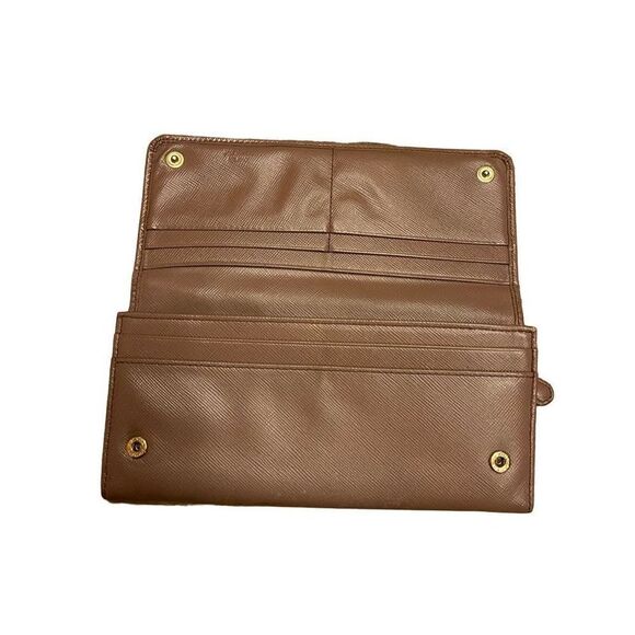 Prada Leather Wallet - Pink - Picture 2 of 9